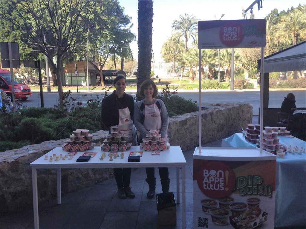 Zona habilitada para la degustación, El Área de Plaza Circular.