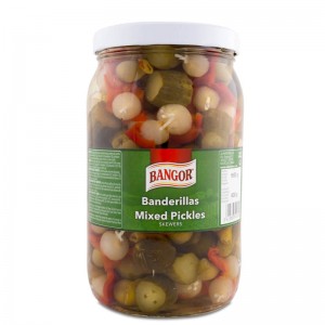 Banderillas Pepinillo Troceado 1/2 gallon cristal