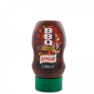 Salsa Barbacoa bot. hércules bocabajo 320 g