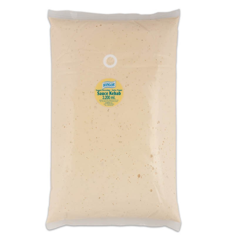 Salsa Kebab Yogurt pouch/bolsa 3.200 ml