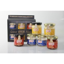 Caja Gourmet con 6 tarritos de 40 ml.