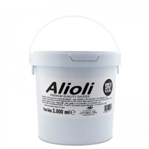 Alioli (garlic sauce) bucket 2 kg