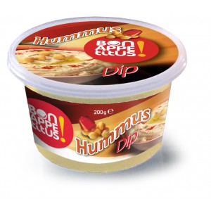 Hummus plastic tub 200 g
