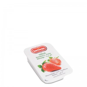 Strawberry Jam plastic pot 20 g exp