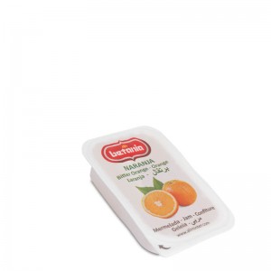 Orange Jam plastic pot 20 g