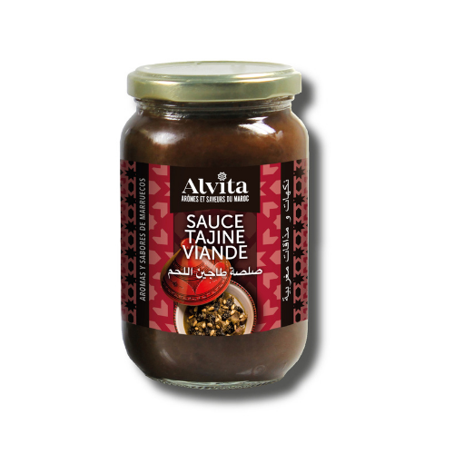 Sauce Tajine pour viande - Bocal en verre A370ml