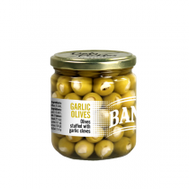 GARLIC OLIVES