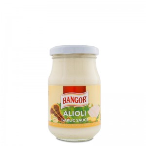 Alioli pot en verre 225 ml (Sauce d'Ail)