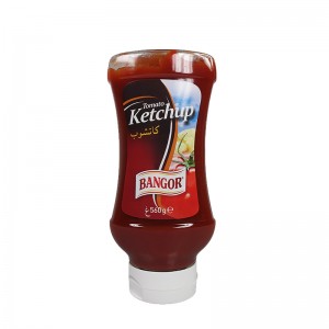Ketchup bouteille tête en bas 560 g