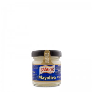 Mayoliva petit pot en verre 40 ml (mayonnaise avec huile d'olive)